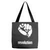 power to the people fist revolution Tote Bags