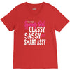 classy sassy V-Neck Tee