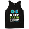 keep earth clean it's not uranus kawaii planets Tank Top