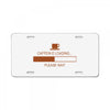 caffeine loading pleace wait License Plate