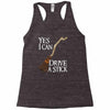 yes i can drive stick Racerback Tank