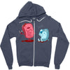 wash out your mouth Zipper Hoodie