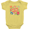 learn from the flowers Baby Bodysuit