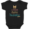 house is not a home without a frenchie Baby Bodysuit