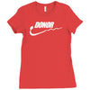 donor Ladies Fitted T-Shirt