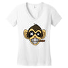 monkey Women's V-Neck T-Shirt