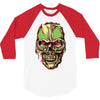 zombie look 3/4 Sleeve Shirt