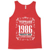 vintage made in 1986 perfectly aged a living legend Tank Top