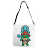 my turtles Adjustable Strap Totes