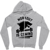 round neck half sleeves Zipper Hoodie