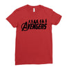 Avengers Silhouette Ladies Fitted T-Shirt