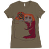 pocket protector Ladies Fitted T-Shirt