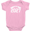 class of 2027 novelty high school elementary Baby Onesie