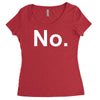 no funny new Women's Triblend Scoop T-shirt