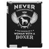 woman with a boxer iPad 3 and 4 Case