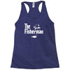 the fisherman Racerback Tank