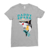 Daddy Shark -Shark Do Do Do Ladies Fitted T-Shirt