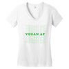 Vegan Af Women's V-Neck T-Shirt