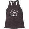 pig funny Racerback Tank