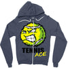 pro tennis ball Zipper Hoodie