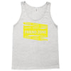 danger danger friend zone funny slogan Tank Top