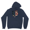 team 10 american flag Unisex Hoodie