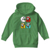 pac skull copy Youth Hoodie