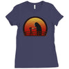 chihiro on sunset Ladies Fitted T-Shirt