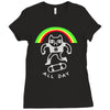 all day Ladies Fitted T-Shirt