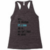 Yes...I'm Pregnant.It's a Boy! And No...You Can't Touch My Belly! Racerback Tank
