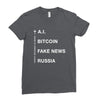 30 Seconds To Mars Topics Ladies Fitted T-Shirt