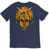 skull spartan V-Neck Tee