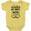 Dear Poppy, Love, Your Favorite Baby Onesie