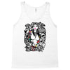 girl snake skull Tank Top