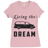 living the minivan dream Ladies Fitted T-Shirt