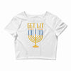 get lit Crop Top