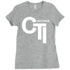 cti records Ladies Fitted T-Shirt