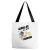 gold all in my ring Tote Bags