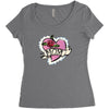 mom day best Women's Triblend Scoop T-shirt