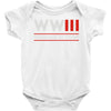world war 3 Baby Onesie