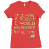 breakdance Ladies Fitted T-Shirt