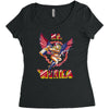 miss 'murica Women's Triblend Scoop T-shirt