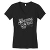 scary type Women's V-Neck T-Shirt