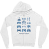 control freak Zipper Hoodie