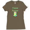 future runner Ladies Fitted T-Shirt