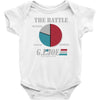 half the battle Baby Onesie