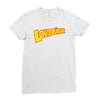 love burger Ladies Fitted T-Shirt