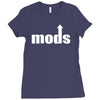 mod 60s music target soul gift new Ladies Fitted T-Shirt