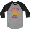 This Girl Loves Saint Bernard 3/4 Sleeve Shirt