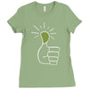 green thumb Ladies Fitted T-Shirt